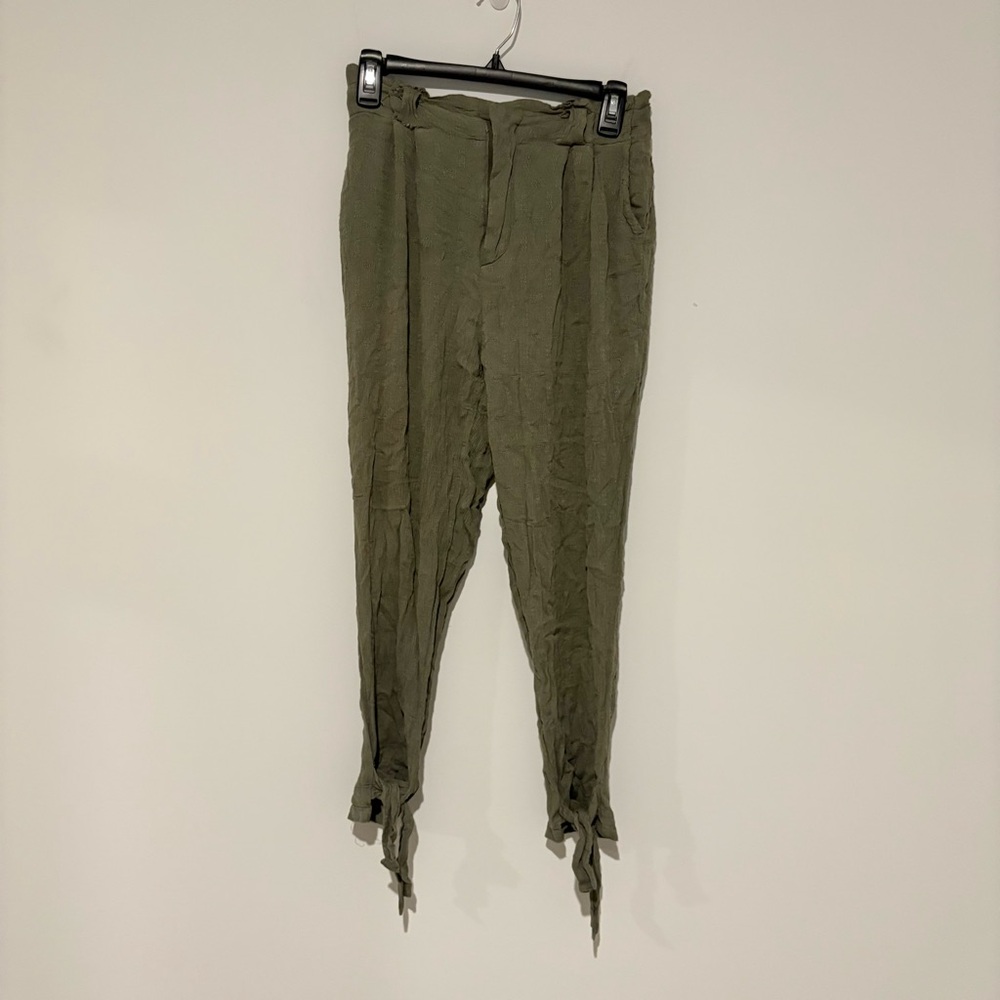 Onetheland Hyfve Paperbag Pants Green‎ Size Medium